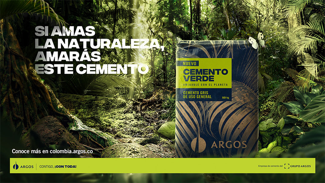 Argos lanza el primer cemento verde de colombia